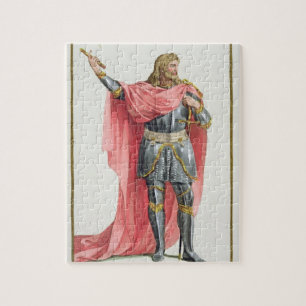 Simon de Montfort (c.1165-1218) from 'Receuil des Jigsaw Puzzle
