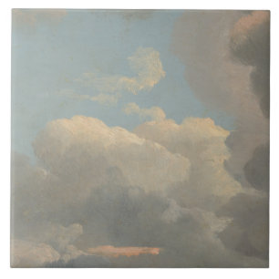 Simon Denis - Cloud Study (Early Evening) Ceramic Tile