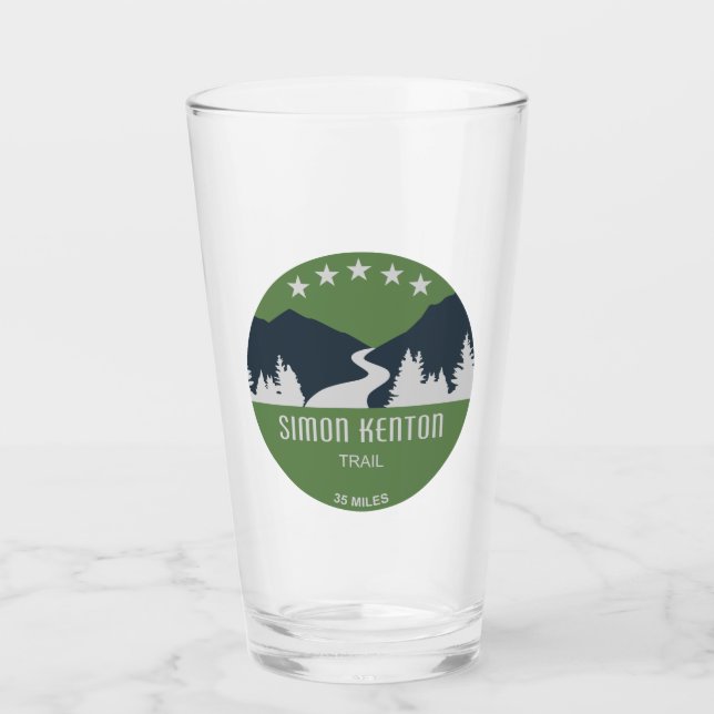 Simon Kenton Trail Glass (Front)