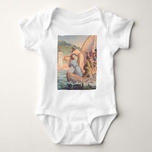 Simon lovest thou Me Baby Bodysuit
