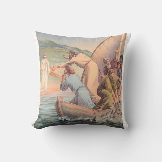 Simon lovest thou Me Cushion (Front)