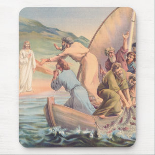 Simon lovest thou Me Mouse Pad