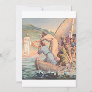 Simon lovest thou Me Thank You Card