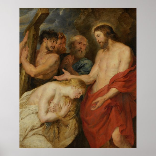 Simon of Cyrene carrying the cross Poster (Front)