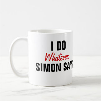Simon Says Coffee Mug