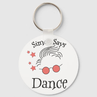 Simon Says dance Key Ring