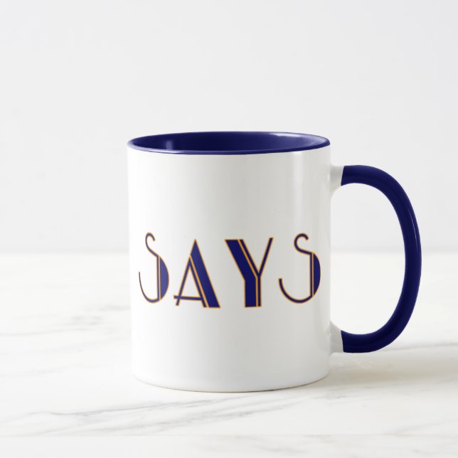 "Simon Says" Mug (Right)