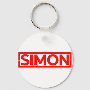 Simon Stamp Key Ring
