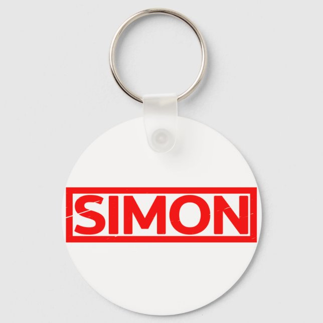 Simon Stamp Key Ring (Front)