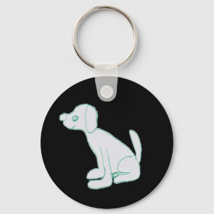 Simon the Great Dane Key Ring