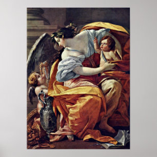 Simon Vouet - Allegory of Wealth Poster