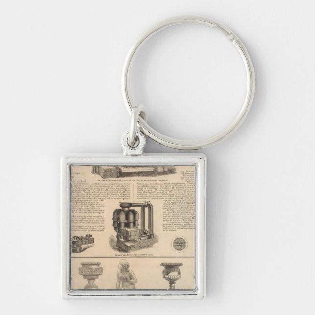 Simonds Manufacturing Company Stewart Key Ring (Front)