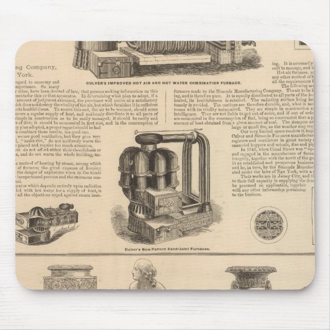 Simonds Manufacturing Company Stewart Mouse Pad (Front)