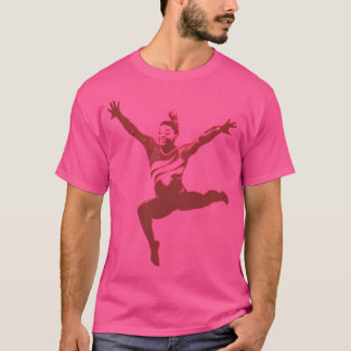 Simone Biles Gymnastics Champion Graphic T-Shirt