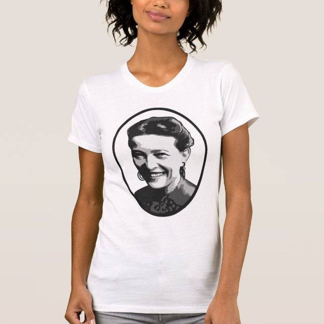 Simone de Beauvoir T-shirt (Front)