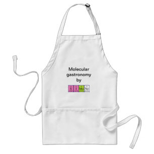 Simone periodic table name apron