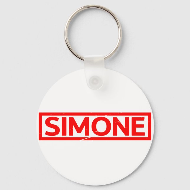 Simone Stamp Key Ring (Front)