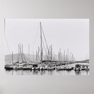 Simon's Town Harbour Cape Town Kodak Film Poster