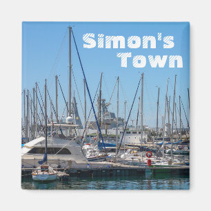 Simon's Town Navy Harbour South Africa Magnet