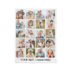 Simple 20 Photo Collage Personalised Pictures