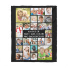 Simple 21 Photo Collage Personalised Your Colour