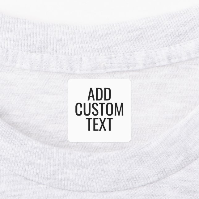 Simple 3 Lines of Text - Sans Serif (Affixed)