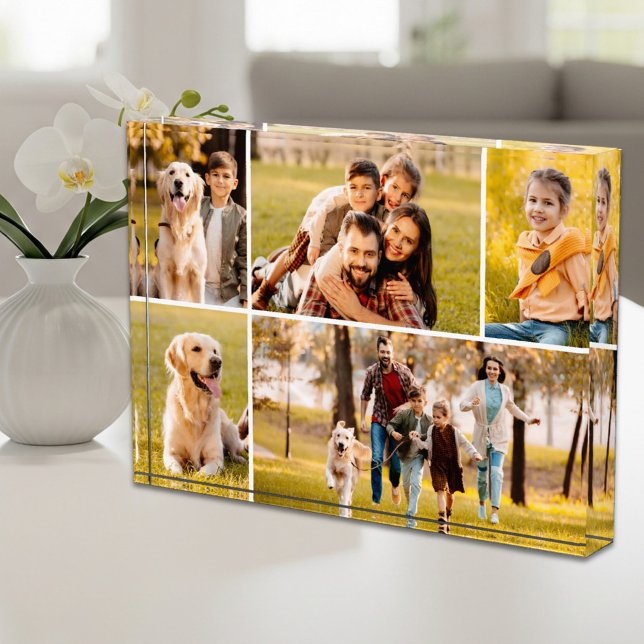 Simple 5 Photo Collage Photo Block  (Creator Uploaded)