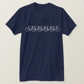 Simple 5 White Bikes cool T-Shirt