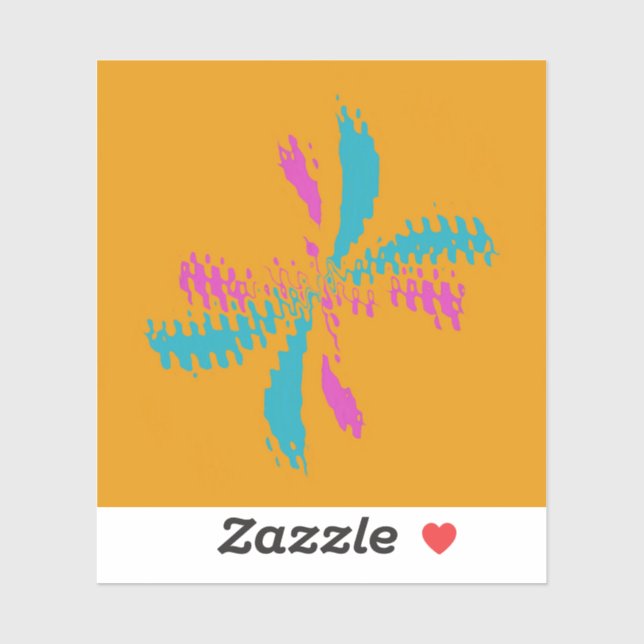 Simple Abstract Butterfly Flight Messy Pattern (Sheet)