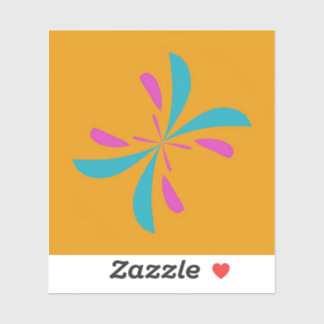 Simple Abstract Butterfly Flight Pattern