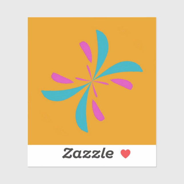 Simple Abstract Butterfly Flight Pattern (Sheet)