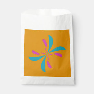 Simple Abstract Butterfly Flight Pattern Favour Bag