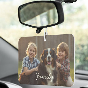Simple Add your Own Photo Personalise Car Air Freshener