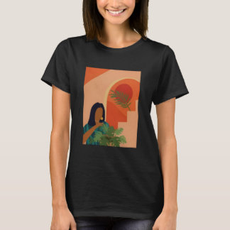 simple, aesthetic plant lady , mom T-Shirt