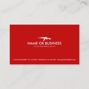 simple ak47 business card