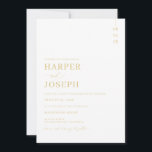 Simple All In One Wedding Invitations With QR Code<br><div class="desc">Discover the perfect blend of elegance and modern convenience with our Simple All-In-One Wedding Invitation. Featuring a sleek, minimalist design, these invitations exude a timeless charm that compliments both classic and contemporary wedding themes. This card integrates a practical QR code, smoothly guiding guests to RSVP online with ease. Ideal for...</div>