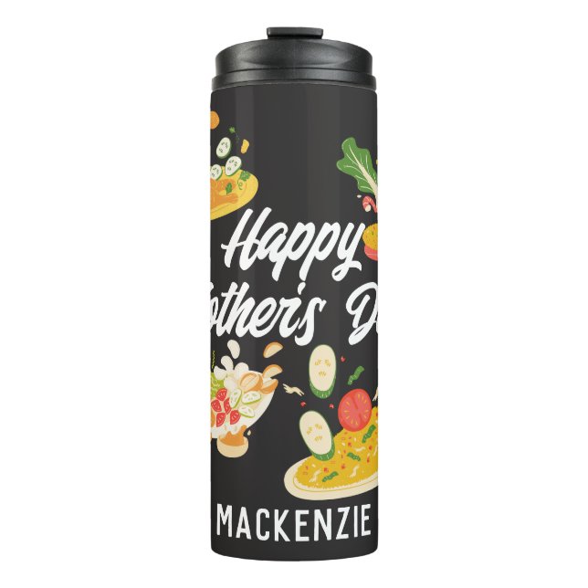 Simple and chic | Mother Days Gift  Food Theme Thermal Tumbler (Front)