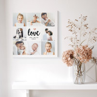 Simple and Chic Photo Collage | Love with Heart