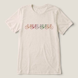 Simple and Cool Five Bikes  Tri-Blend Shirt
