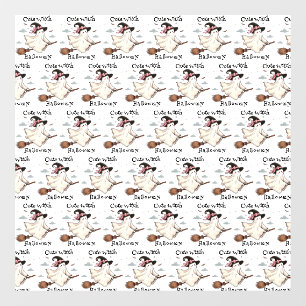 Simple and Elegant Cute witch first Halloween