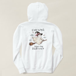 Simple and Elegant Cute witch first Halloween Hoodie