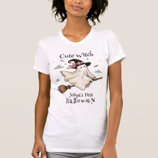 Simple and Elegant Cute witch first Halloween T-Shirt