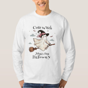 Simple and Elegant Cute witch first Halloween T-Shirt