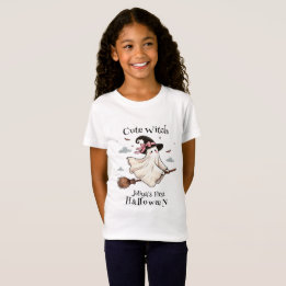 Simple and Elegant Cute witch first Halloween T-Shirt