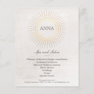 Simple and Elegant Hair Salon and Spa Flyer