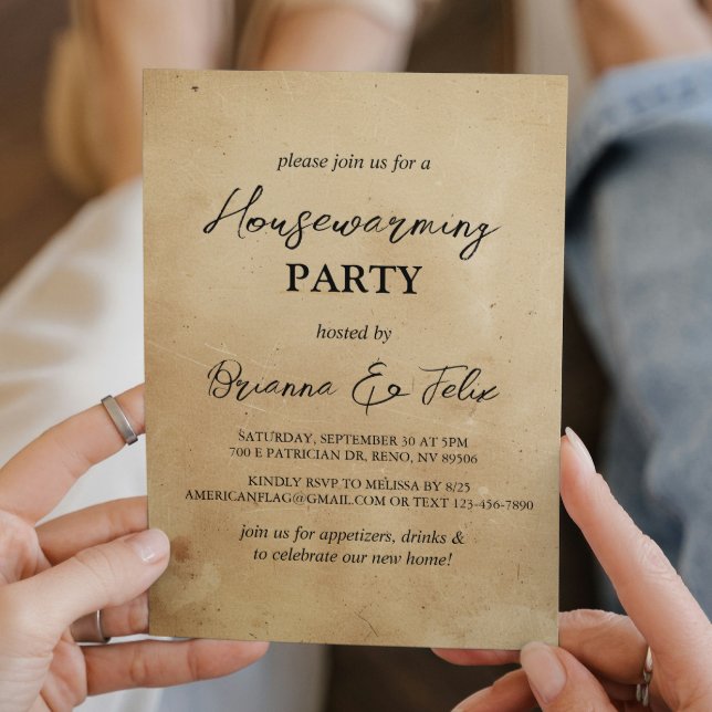 Simple and Elegant House Warming Party Invitation (Creator Uploaded)
