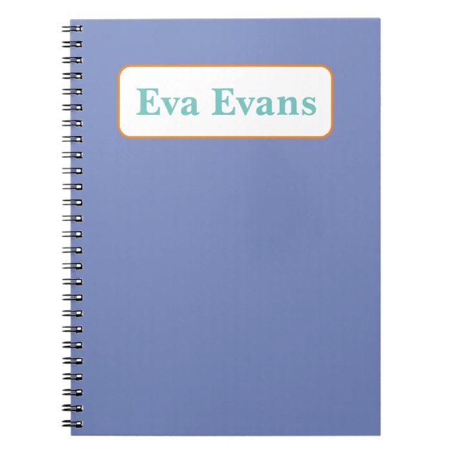 Simple and Elegant Notebook (Front)