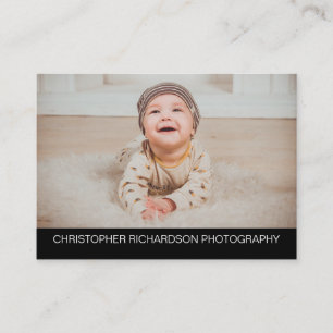 Simple and Elegant Photography Business Card