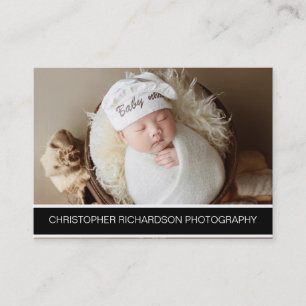 Simple and Elegant Photography Business Card