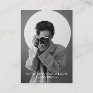 Simple and Elegant Photography Business Card